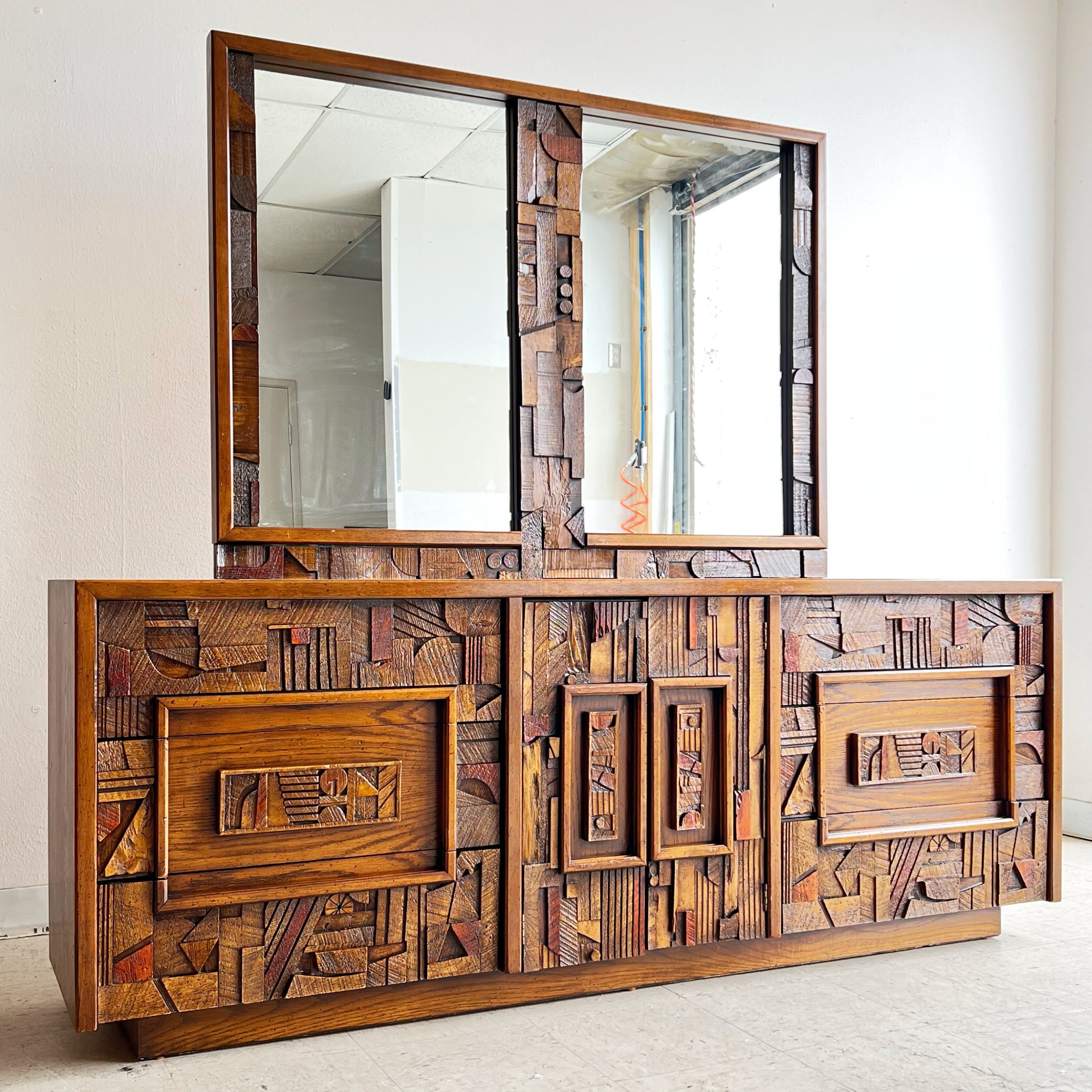 Mid Century 5-Piece Pueblo Bedroom Collection by Lane | The Eclectic Den