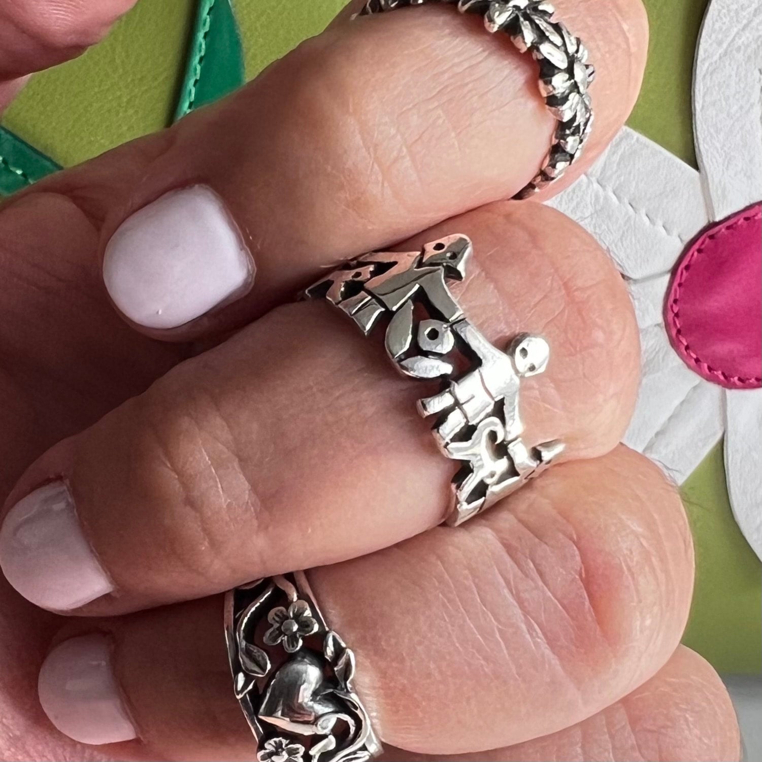 James avery paper doll ring hot sale